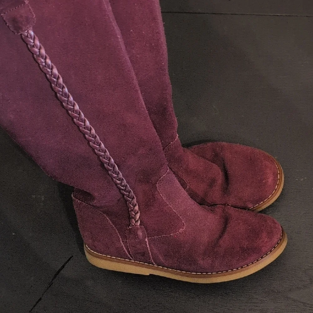 Elephantito Suede Girls Boots Comfortable